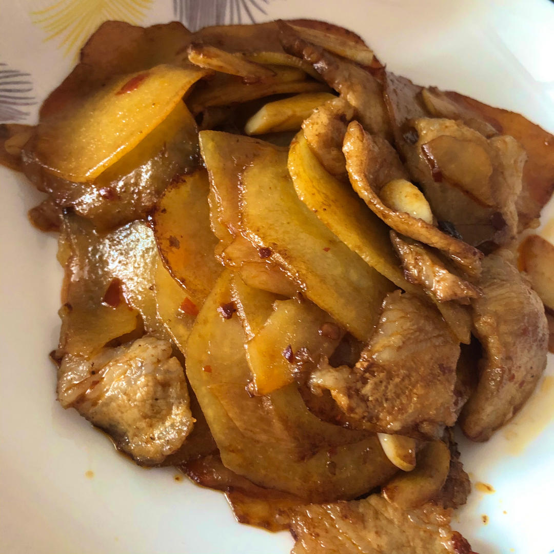 干锅土豆片