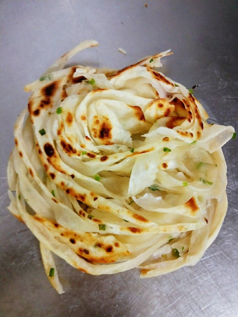 葱花手抓饼