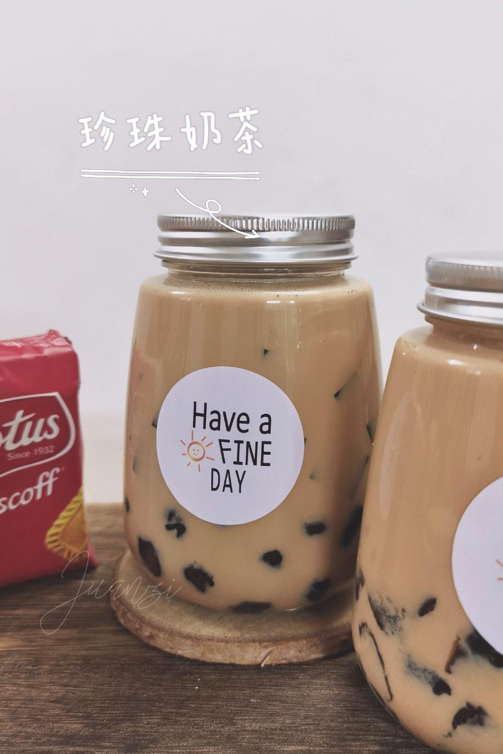 零失败的拯救珍珠奶茶（原创唯一不用搓！方便快捷微波炉版）