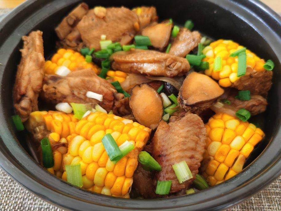 鲍鱼鸡翅煲