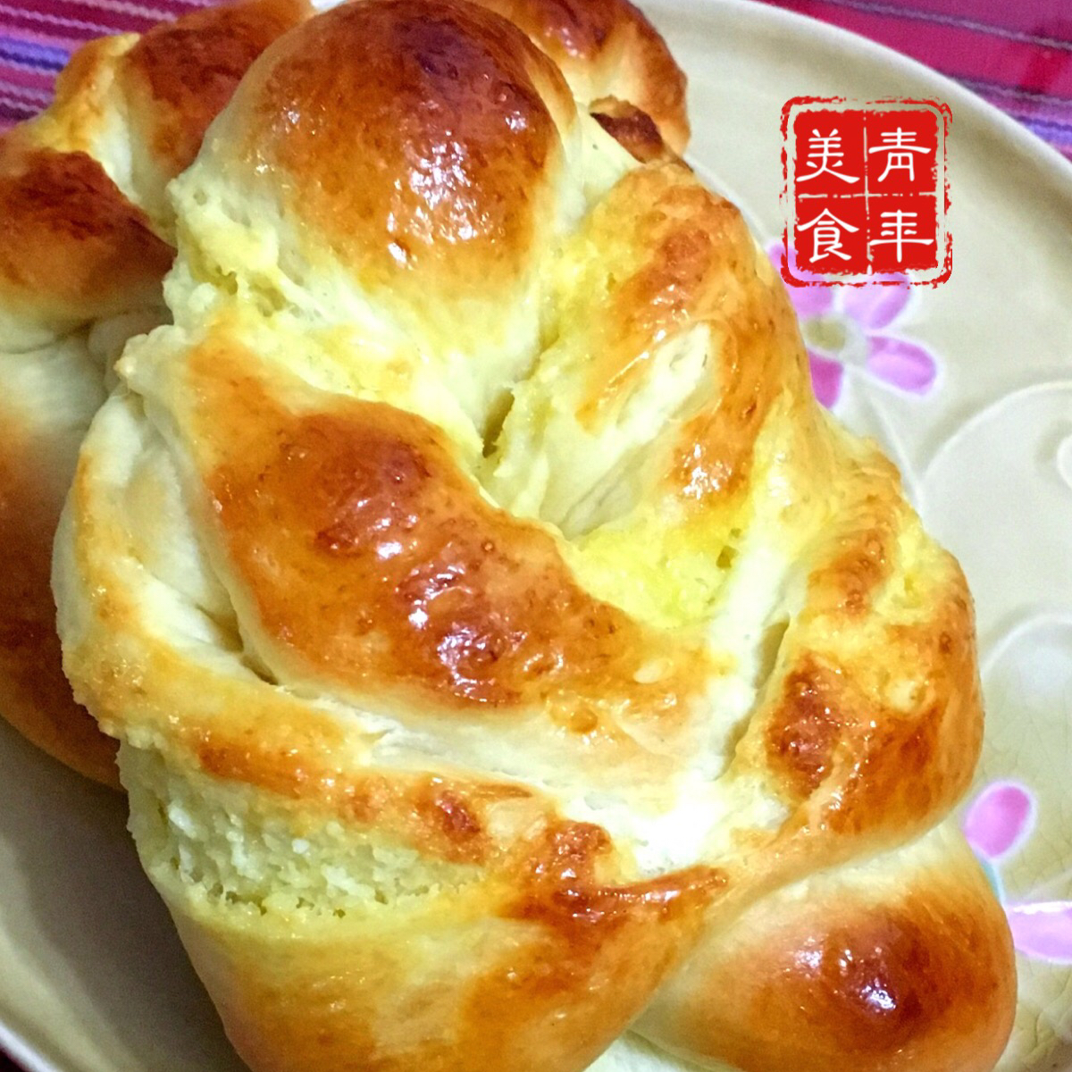 椰蓉叶子面包