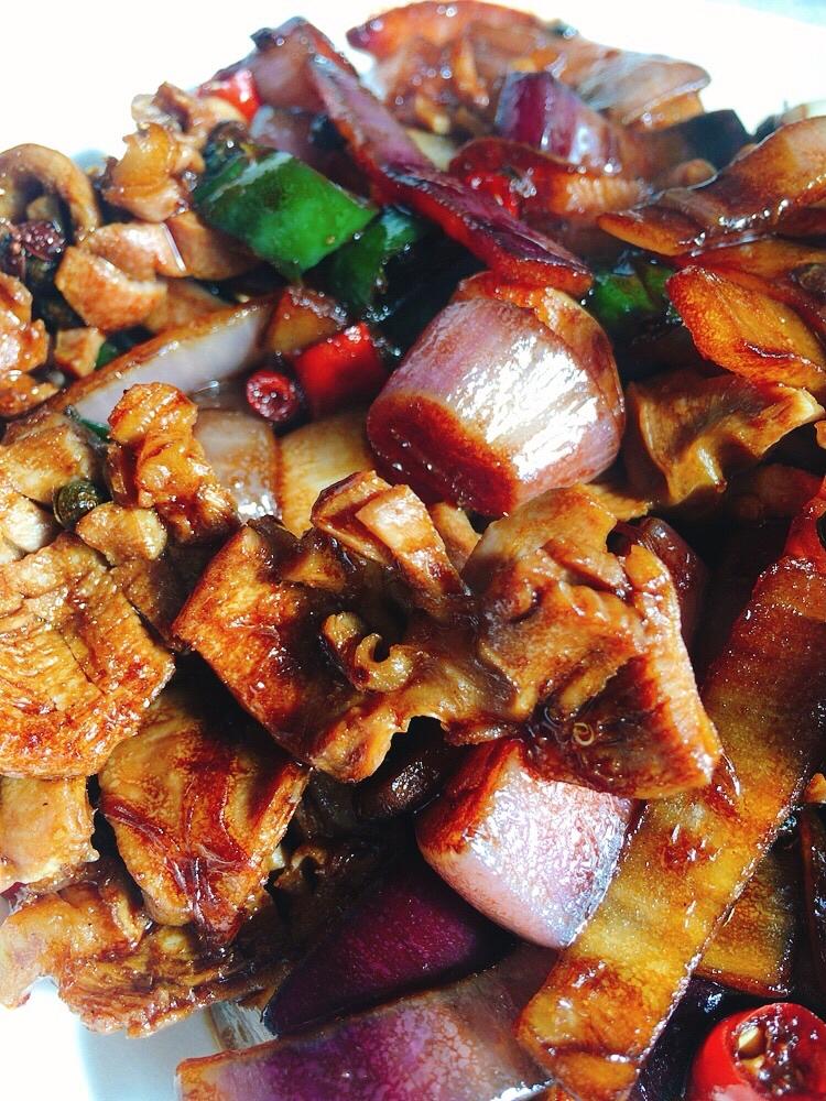 爆炒鸭胗（超下饭(✪▽✪)）