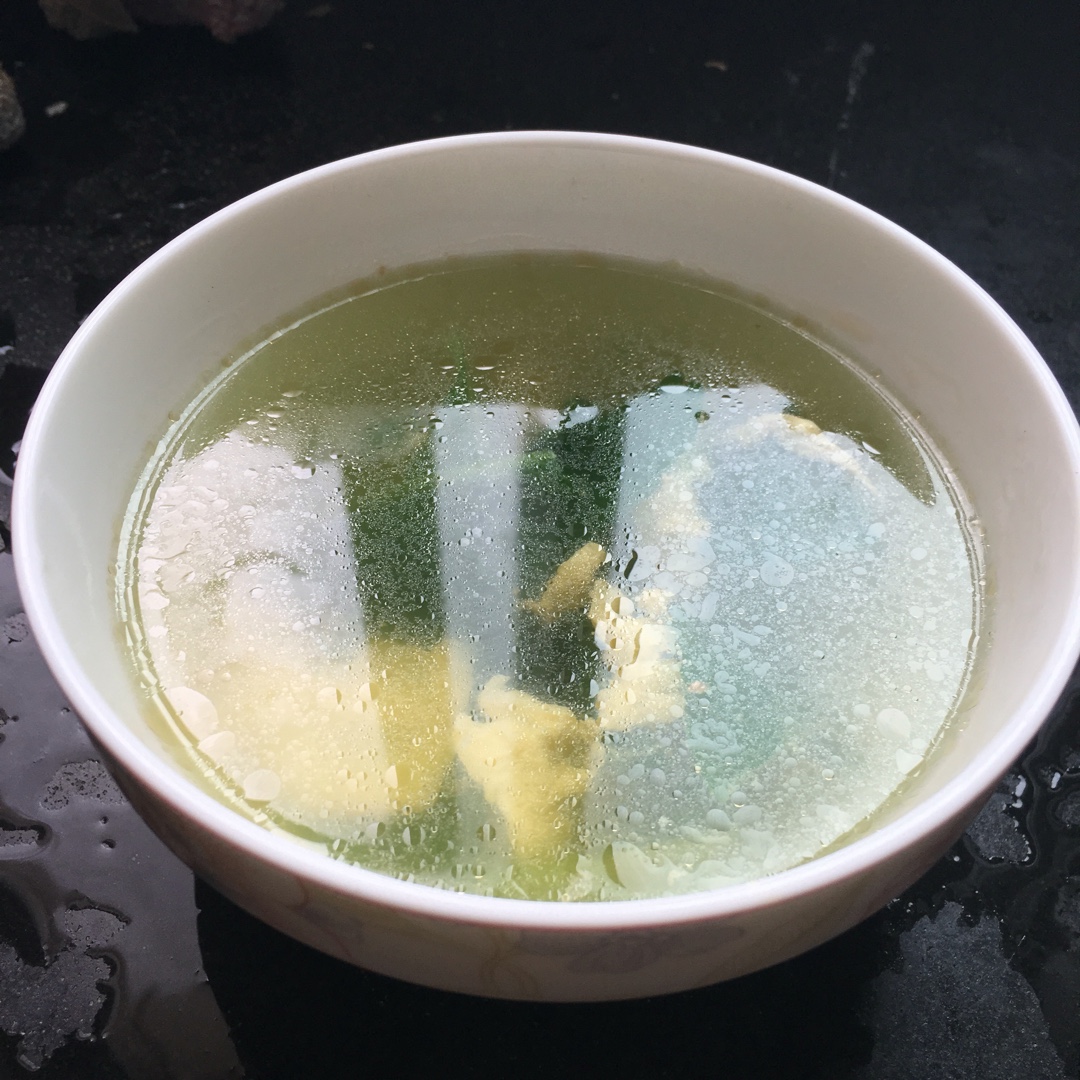 青菜蛋汤