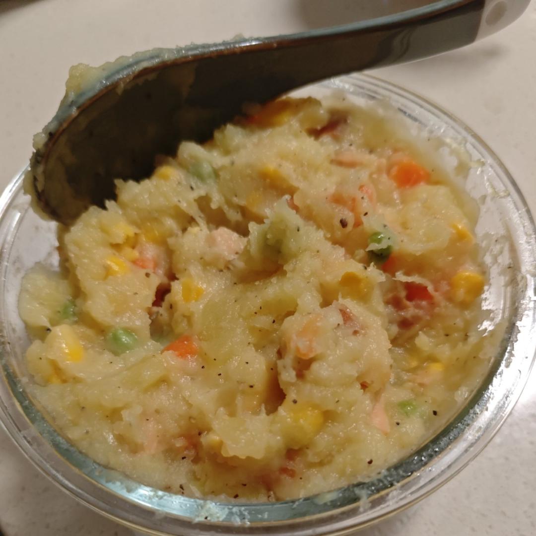 香浓芝士焗土豆泥（超有料）