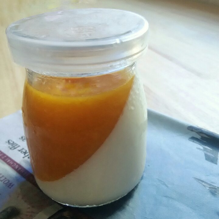 夏日芒果牛奶小布丁
