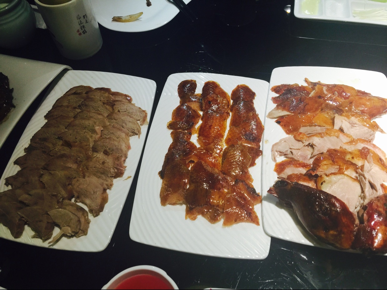 旅行中的美味。