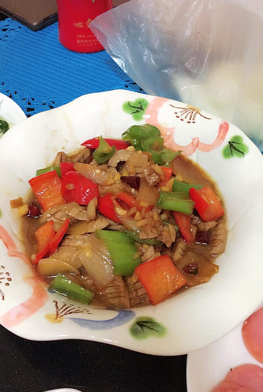 爆炒腰花