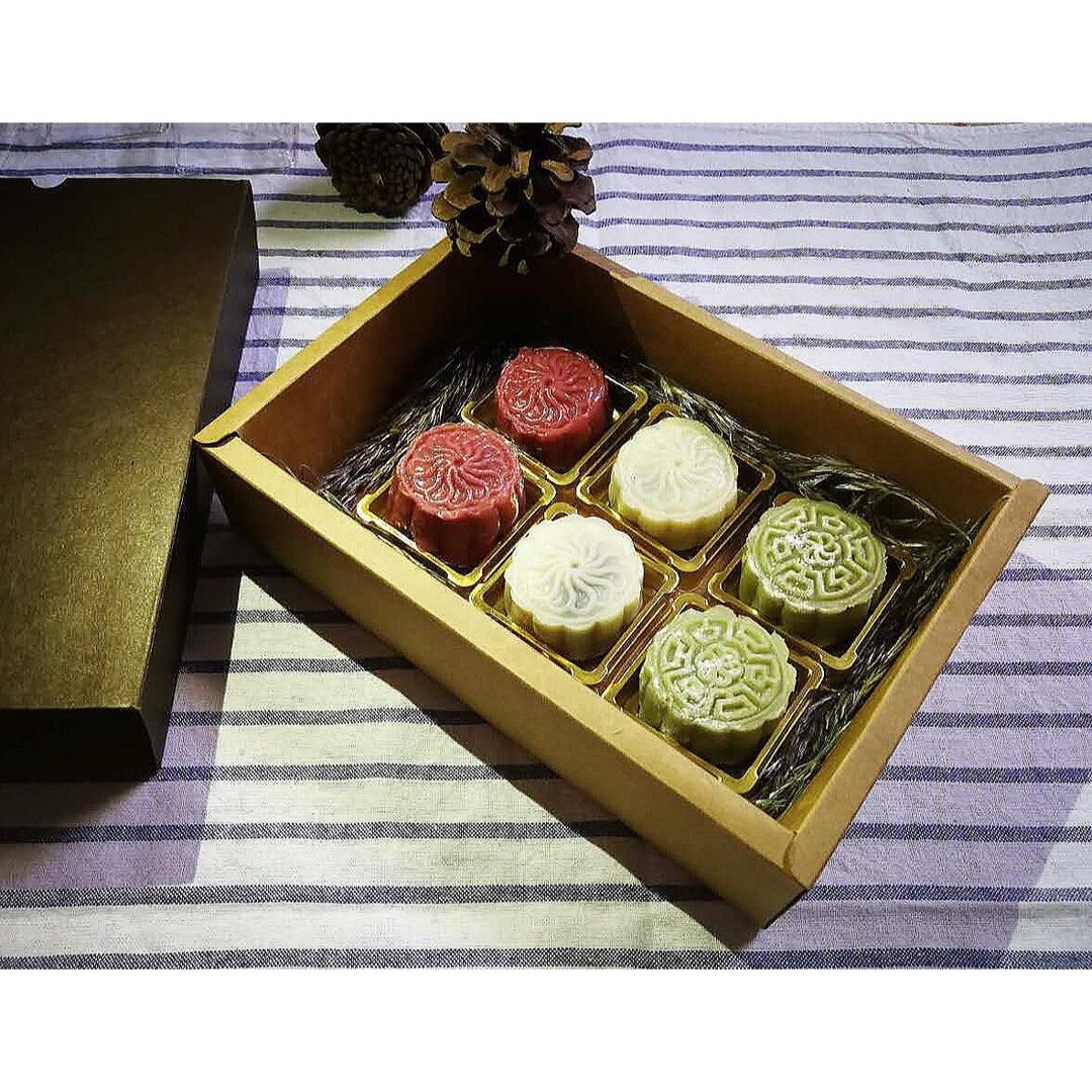 《Tinrry下午茶》冰皮月饼（奶黄馅）