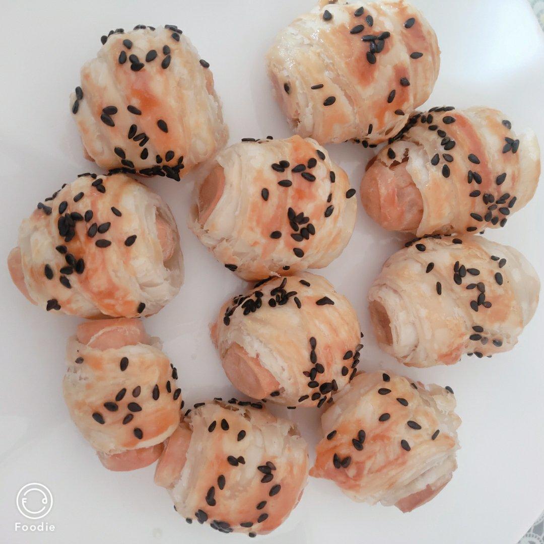 手抓饼热狗