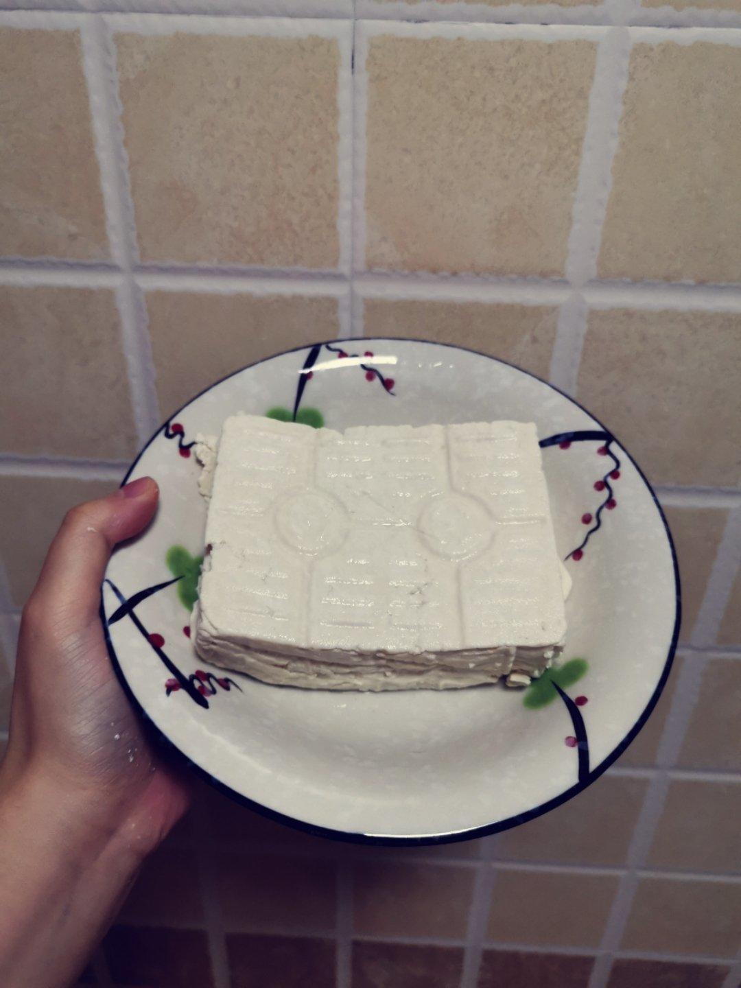 自制豆腐（白醋点豆腐）