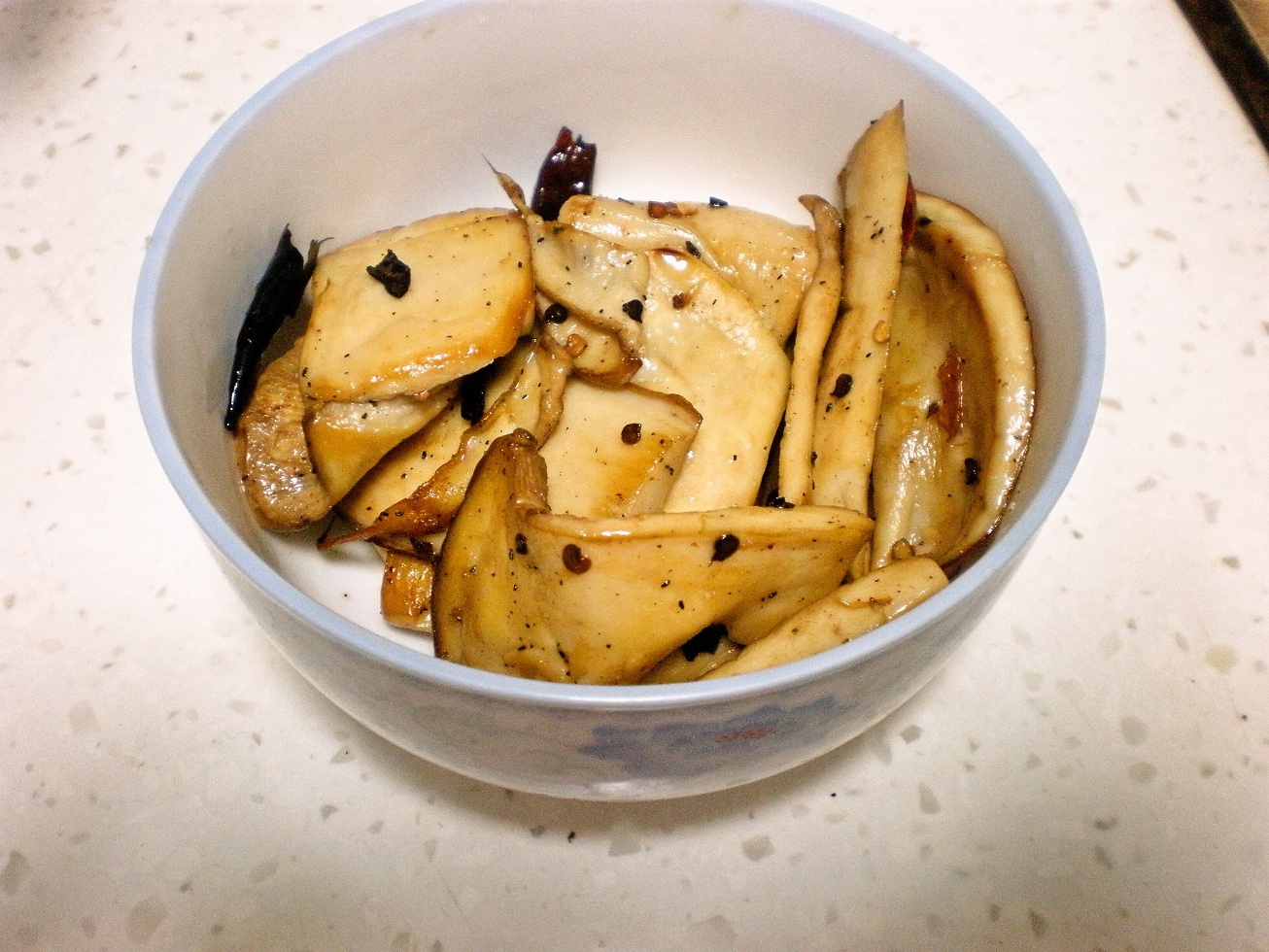 干煎杏鲍菇