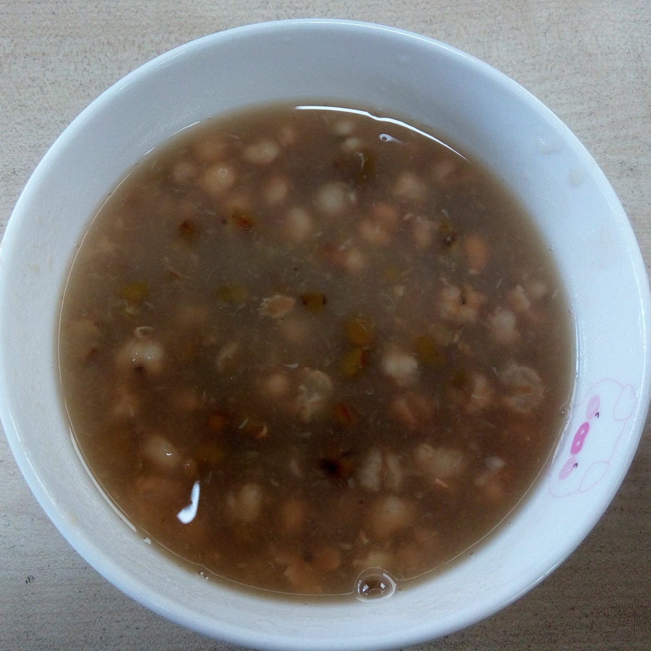 红豆百合莲子糖水