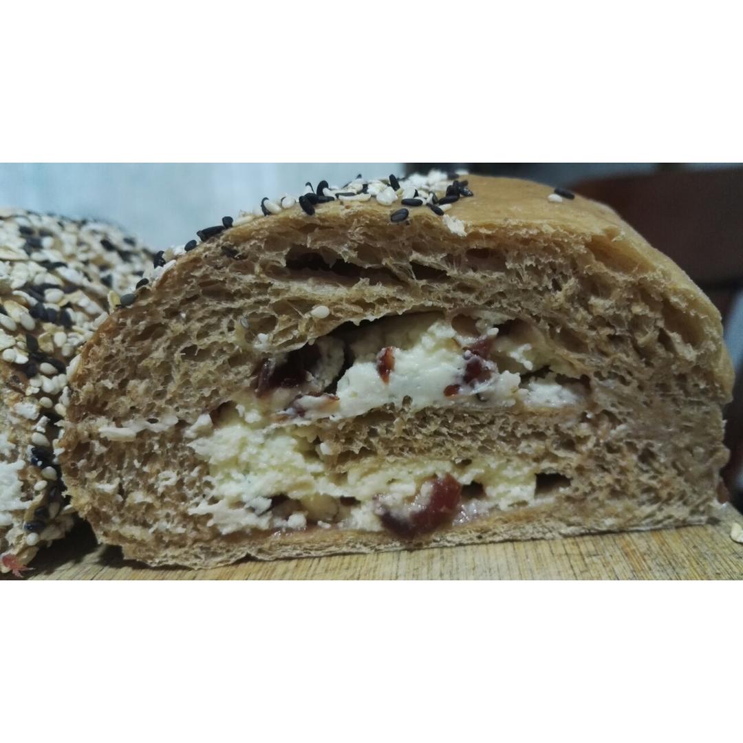 全麦杂粮乳酪面包