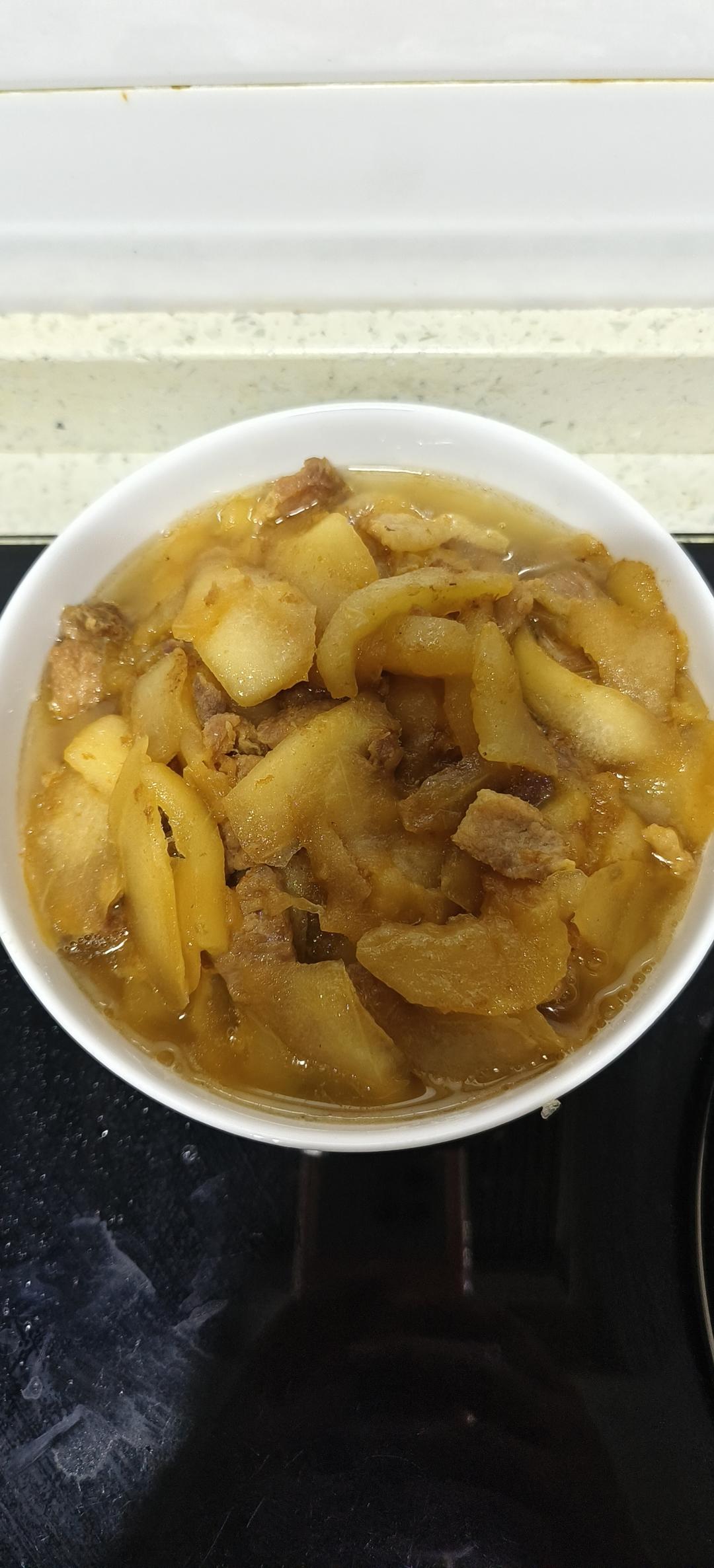 黄瓜炒肉片