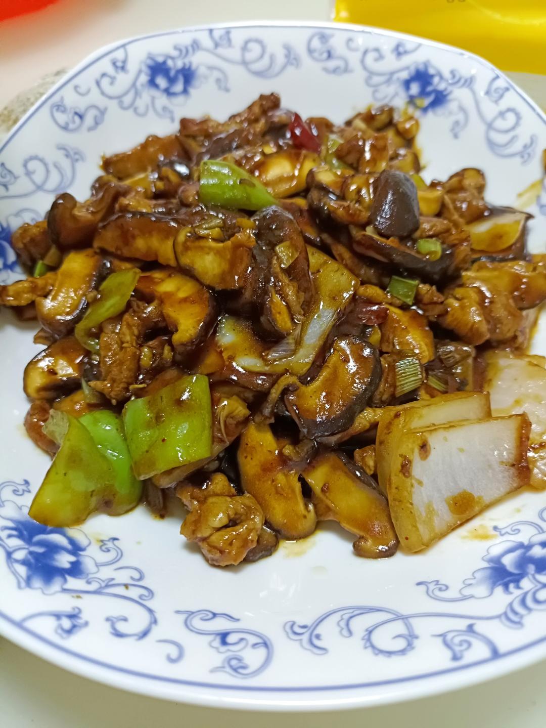香菇这样炒比肉都好吃😋素炒香菇