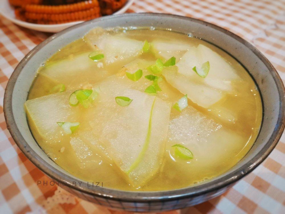 鲜贝冬瓜汤