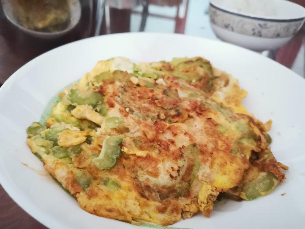 苦瓜蛋饼