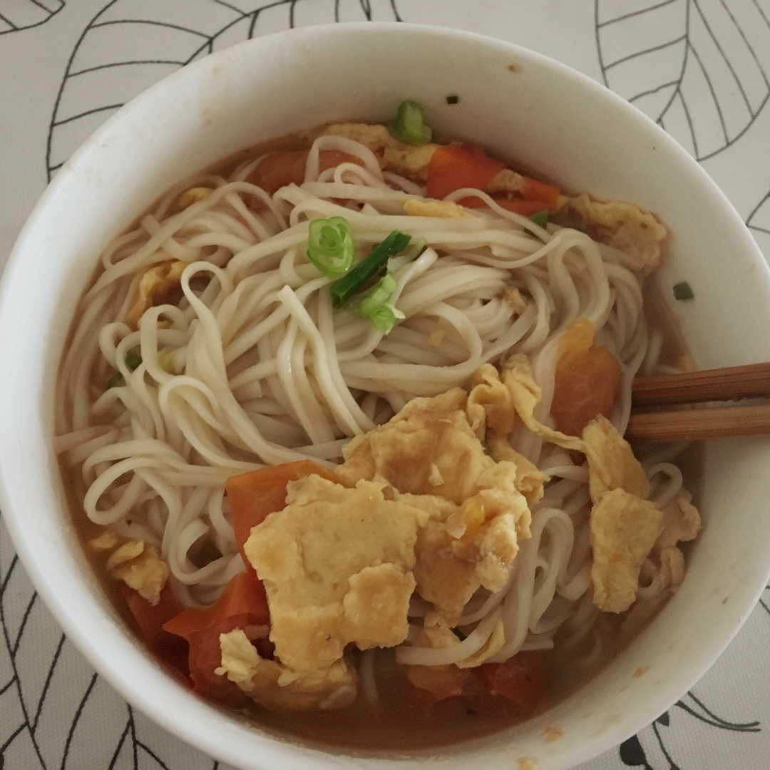 超级入味好吃的番茄鸡蛋面