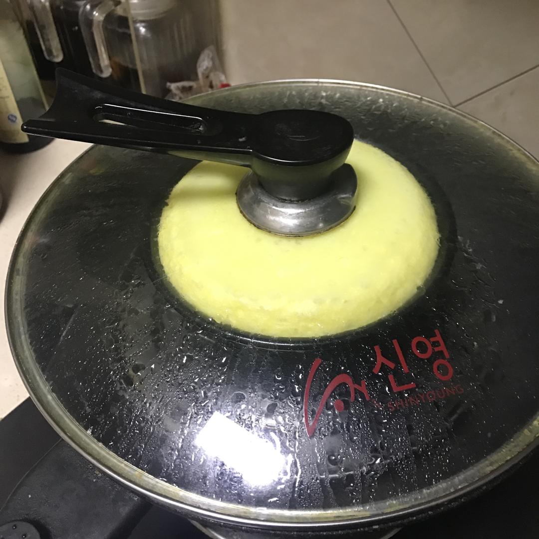 零失败戚风蒸蛋糕（8寸）可做蛋糕胚（另附红丝绒蒸蛋糕做法）