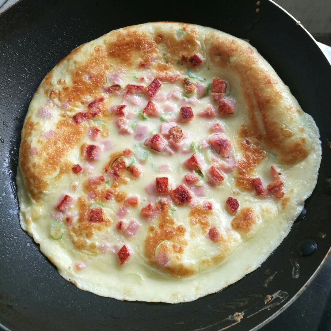 葱花鸡蛋饼