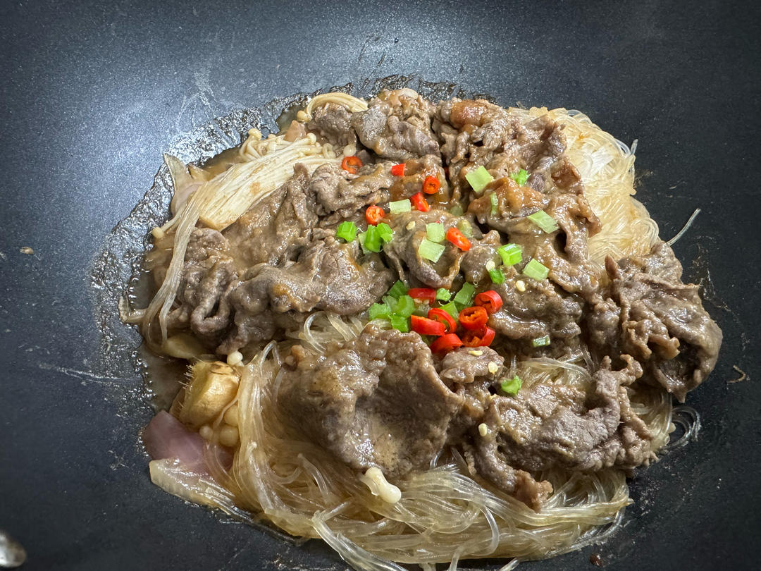 沙茶牛肉煲(潮汕味道)