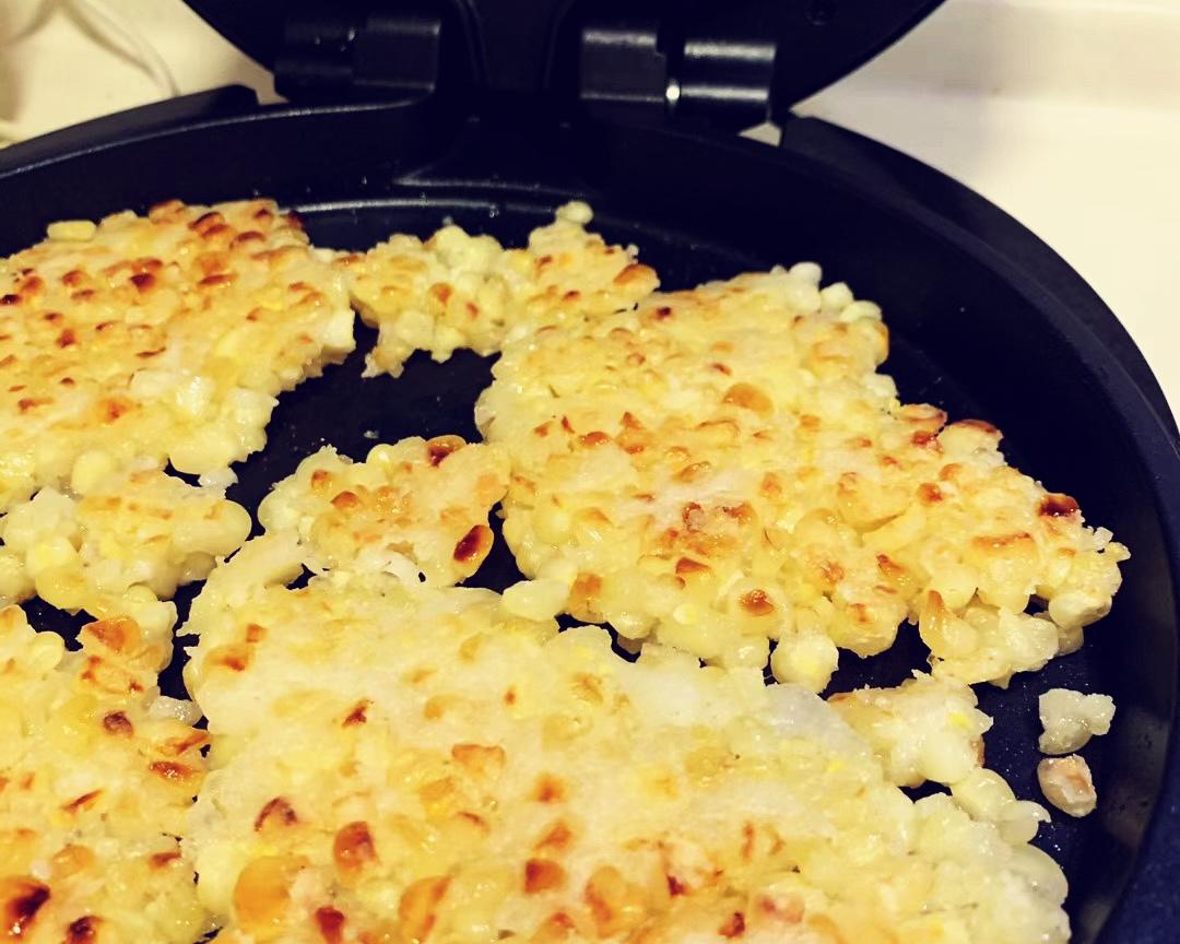 家常玉米烙（少量油）