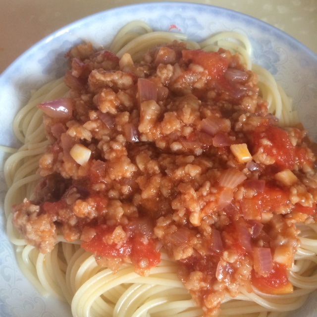 番茄肉酱意面