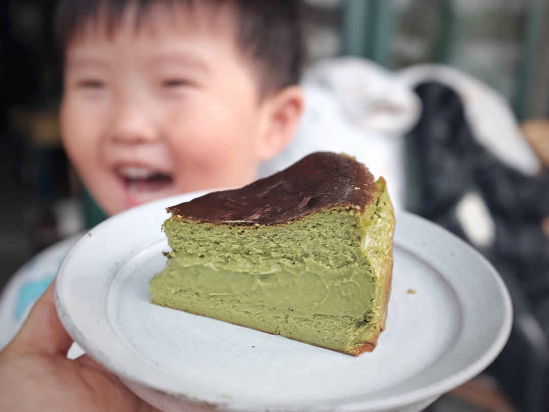 流心抹茶巴斯克芝士蛋糕