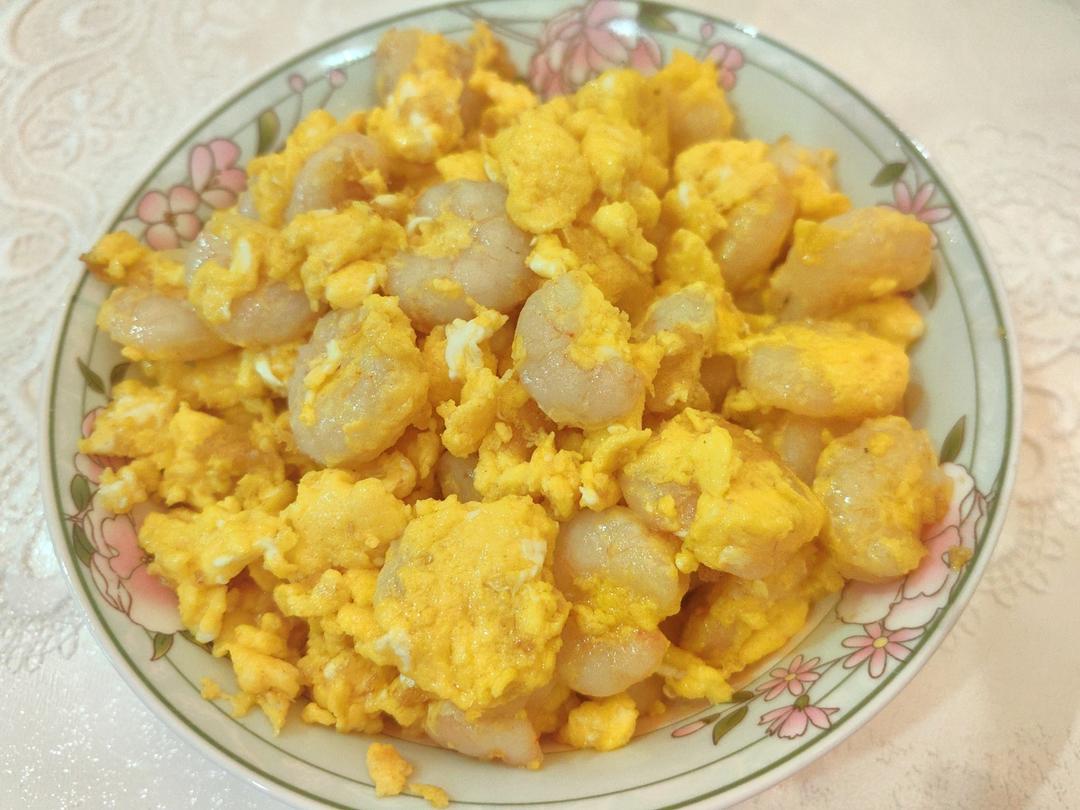 虾仁滑炒鸡蛋