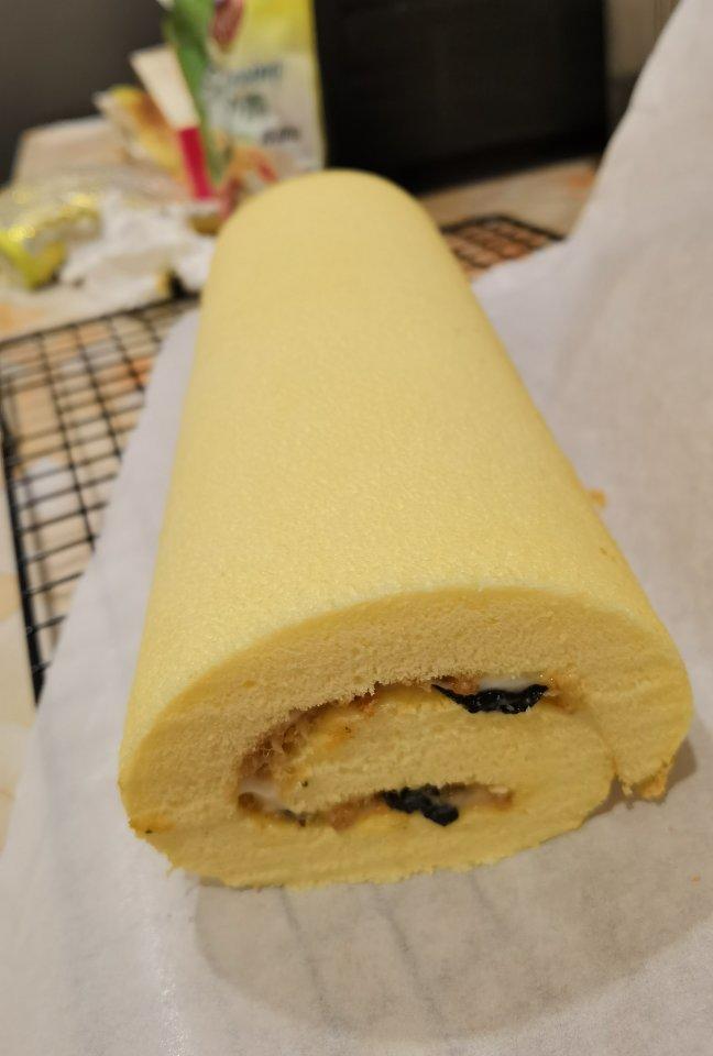 怎么卷都不裂的肉松蛋糕卷