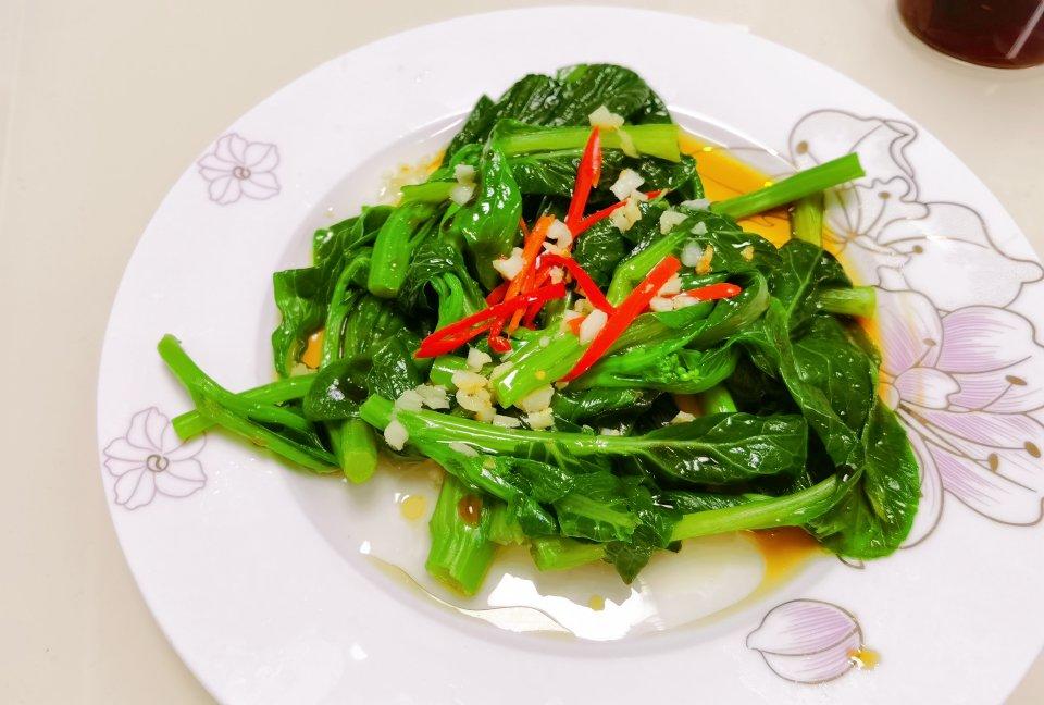 水煮菜心