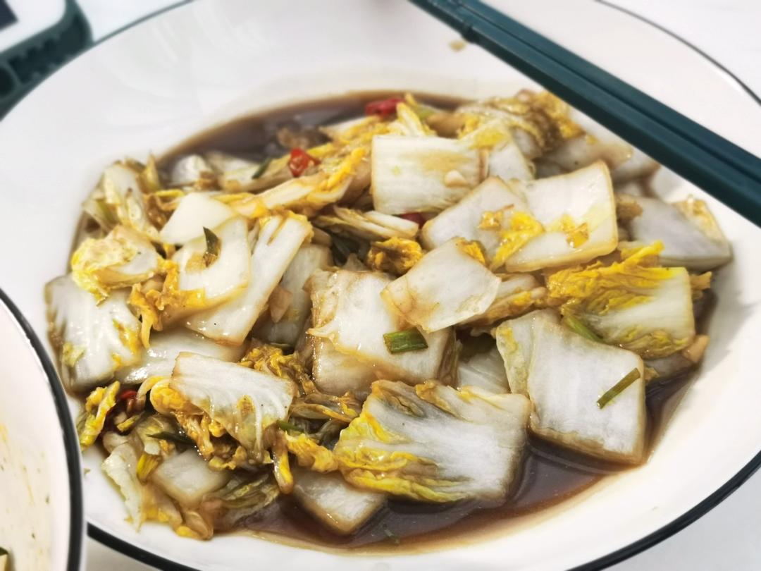 酸爽开胃的酸辣娃娃菜（白菜）
