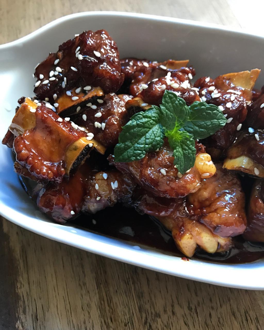 懒人版糖醋排骨