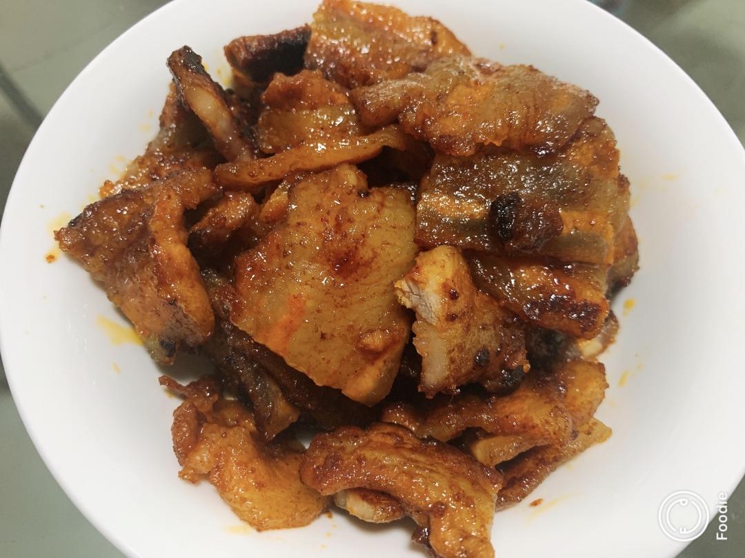 韩式烤肉，辣酱五花肉，减肥人群甚入，辣烤五花肉