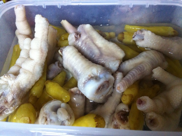 泡椒鸡爪