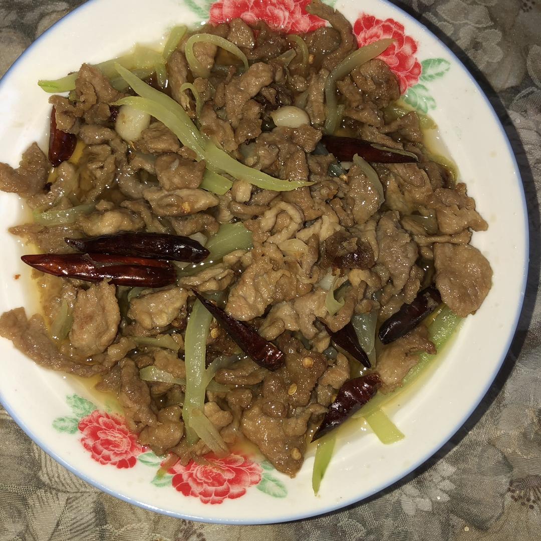 莴笋炒肉