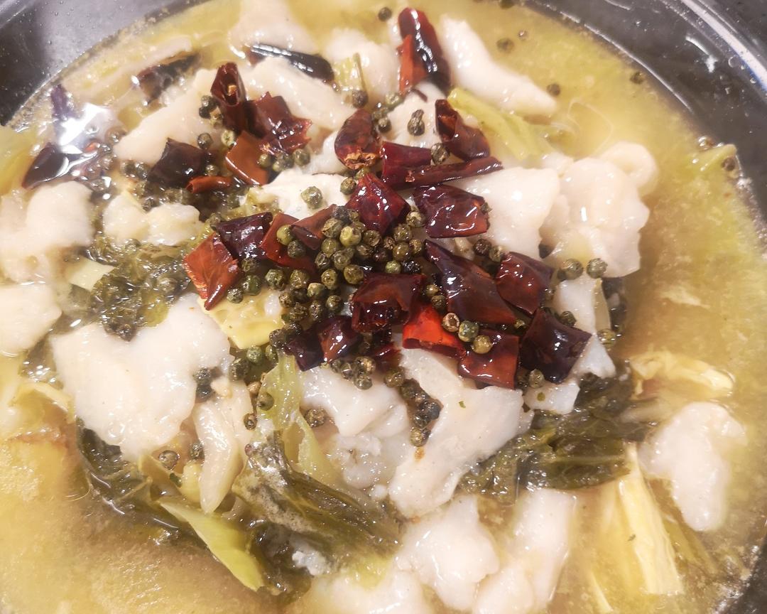 龙利鱼柳版酸菜鱼