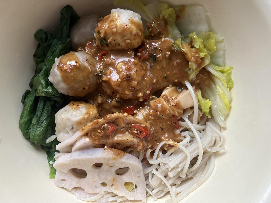 麻辣拌方便面🍜
