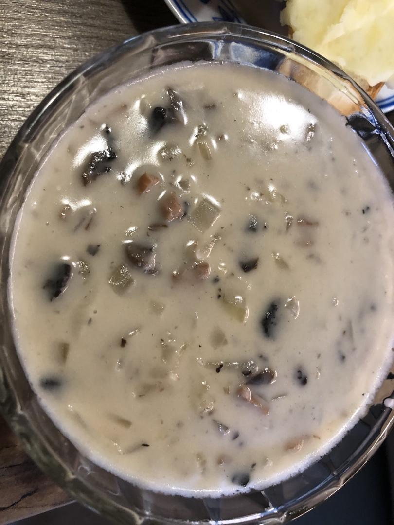 奶油蘑菇汤（完美比例版）