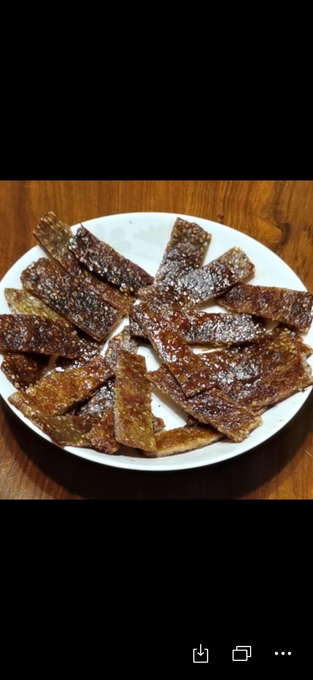 媲美“美珍香”的蜜汁猪肉脯