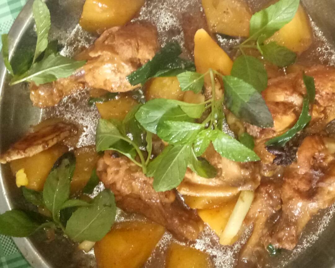 鸡翅根炖土豆的做法