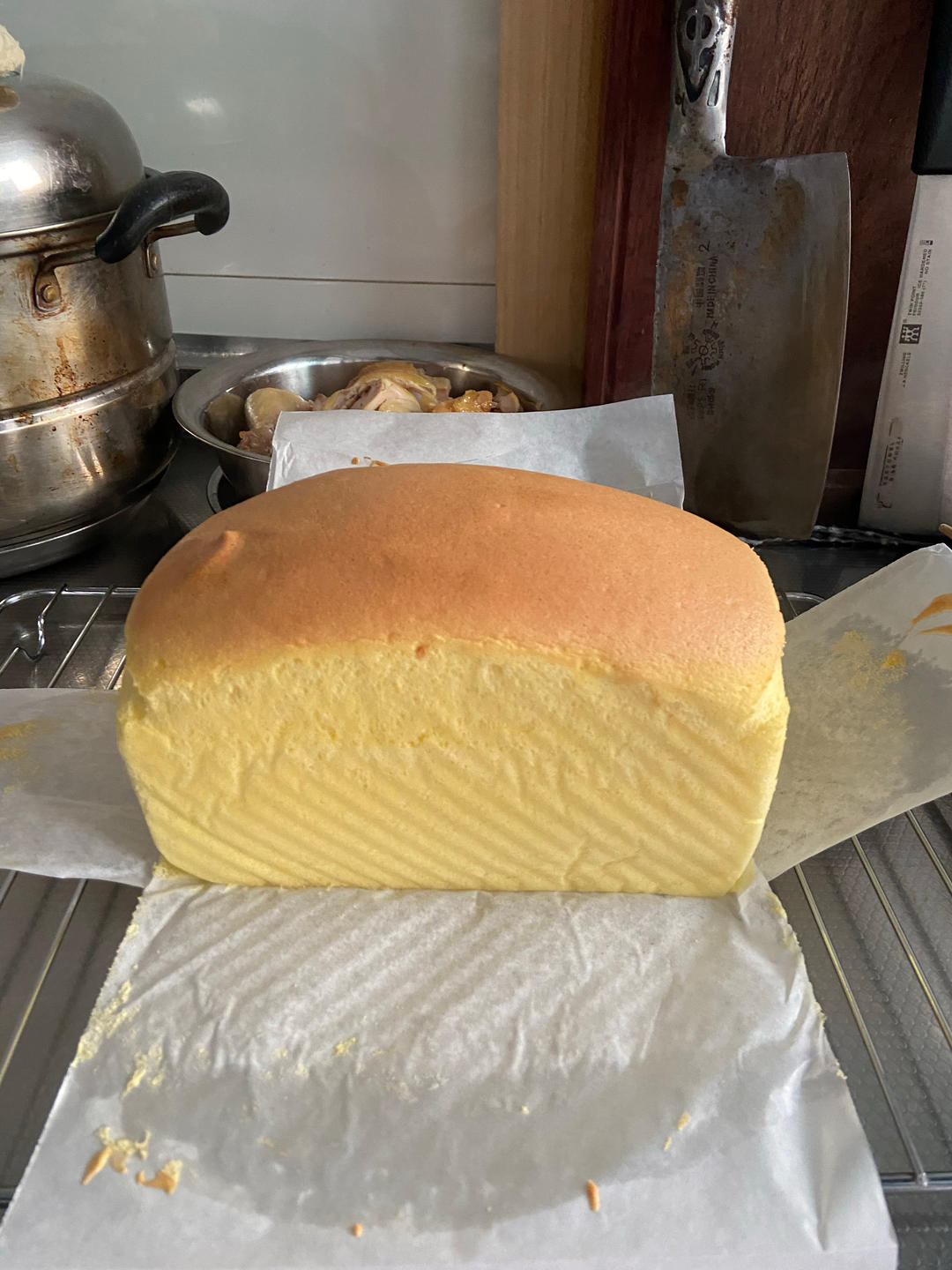 堪比柯基屁股
爆浆芝士🧀古早蛋糕