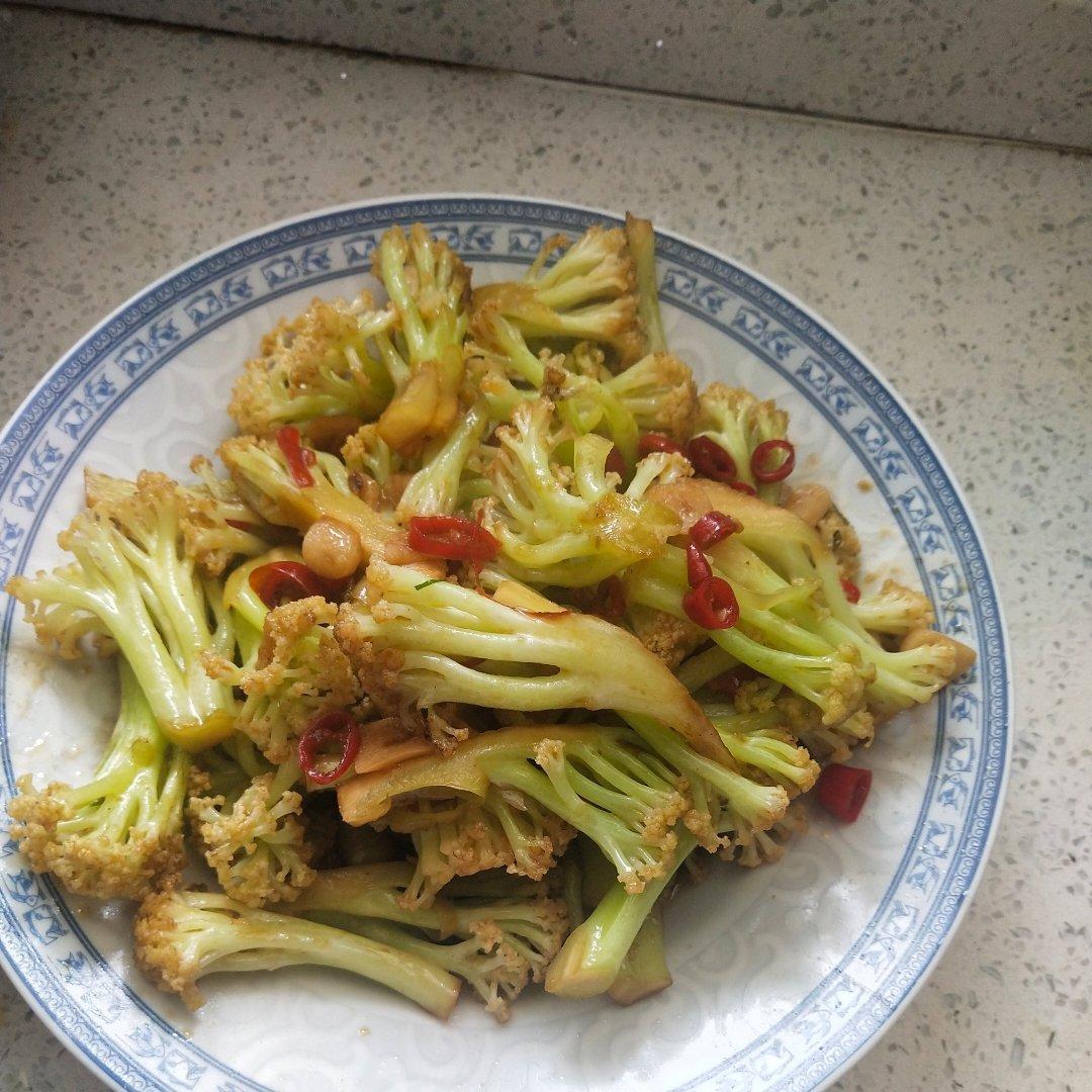 无肉简易版干煸菜花