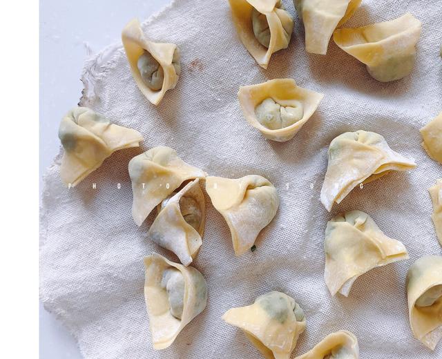 鲜肉小白菜馄炖(宝宝辅食)的做法