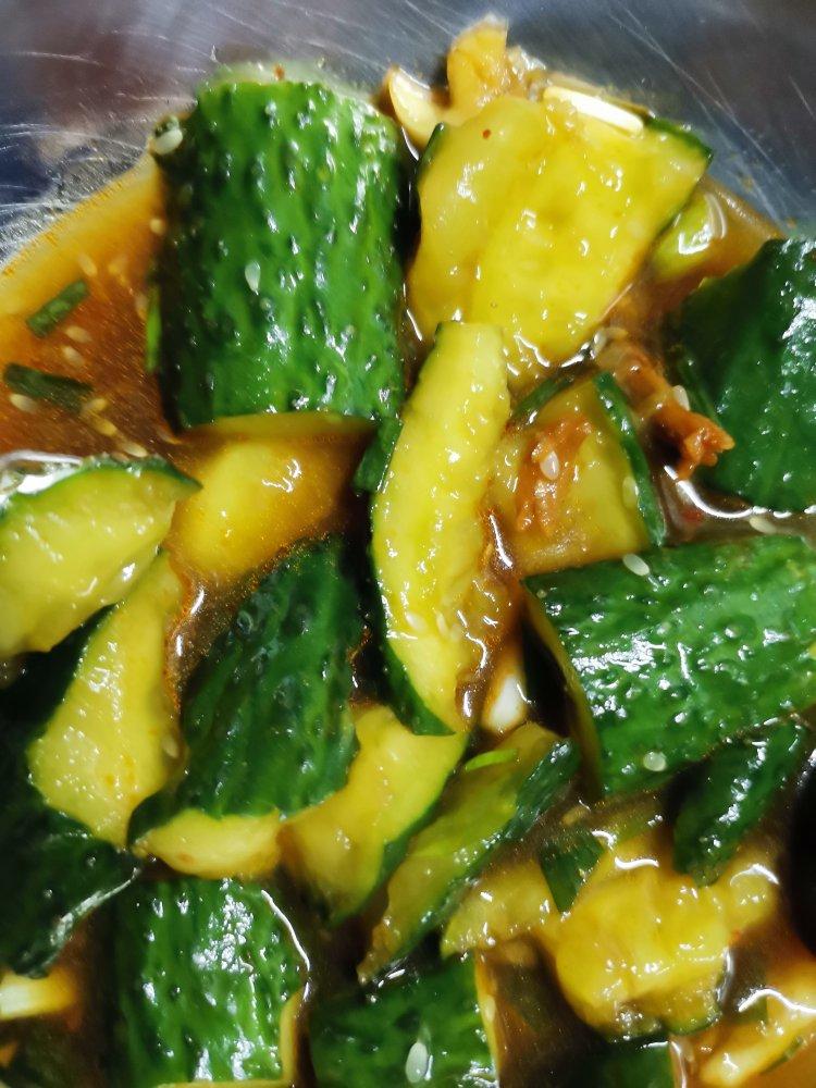 跟做好吃的做的下饭凉拌青瓜