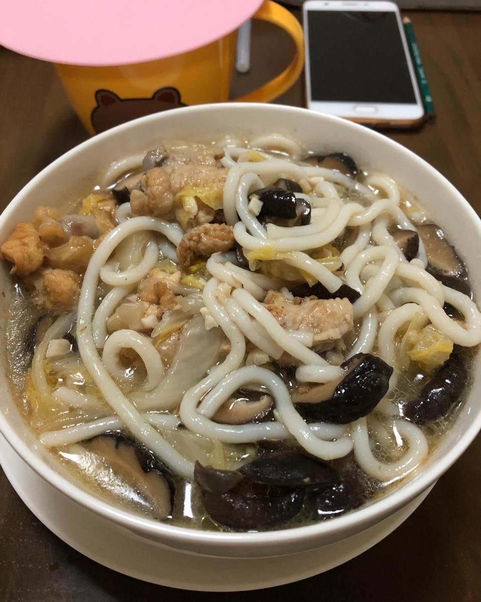 红烧鸡腿炖白菜粉条