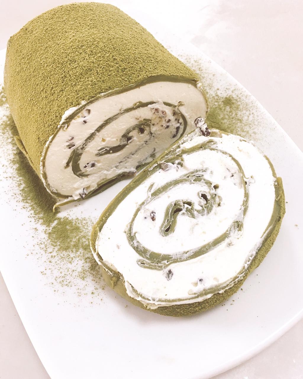 我是南小南做的网红的毛巾卷蛋糕