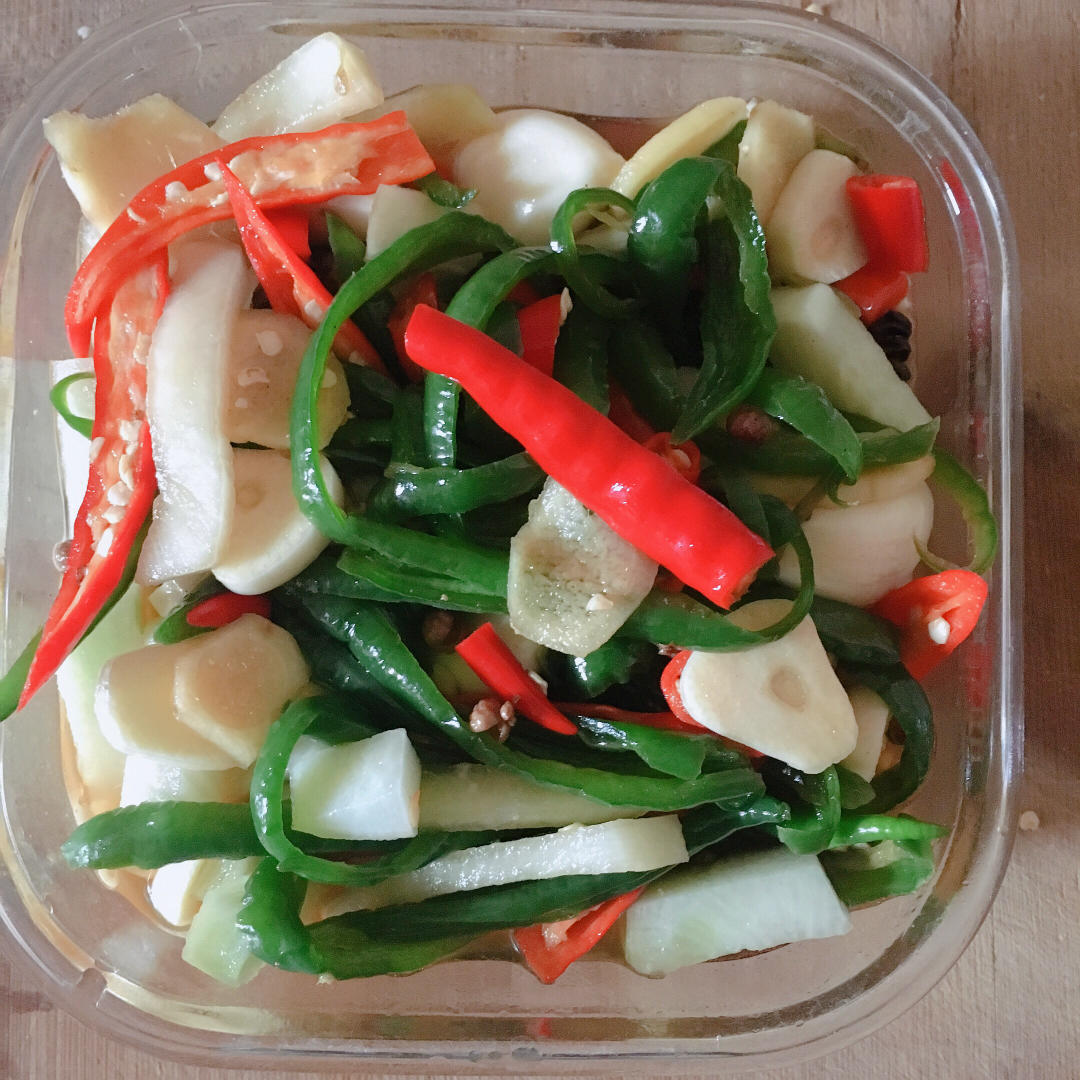 超级下饭爽口腌辣椒