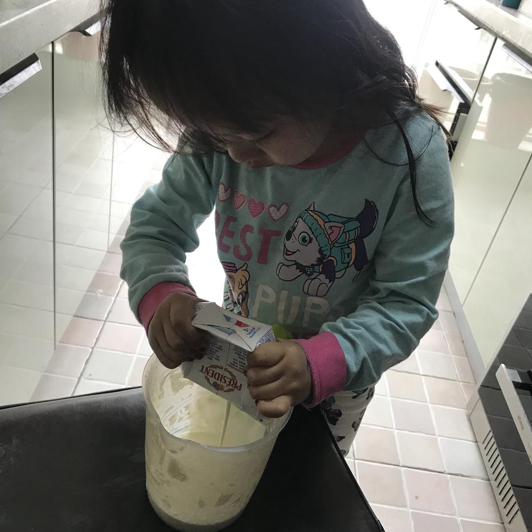 纯奶手撕吐司的做法 步骤1