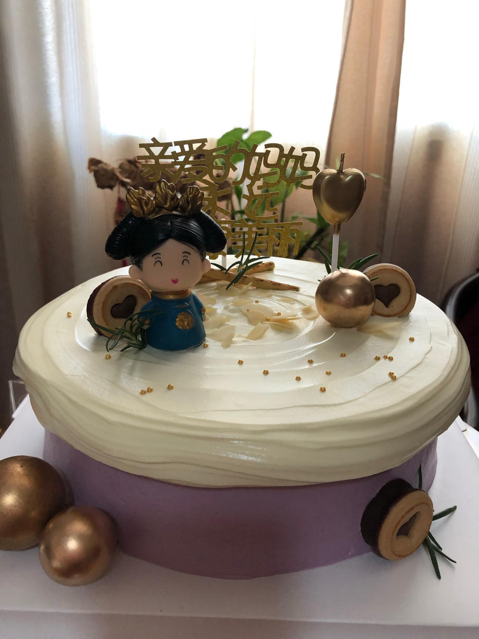《Tinrry+》椰香芋泥啵啵蛋糕